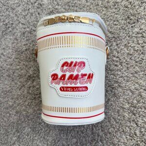 Cup Ramen Purse with Strap - Cross Body Bag - Never Used! Creative/Unique Gift